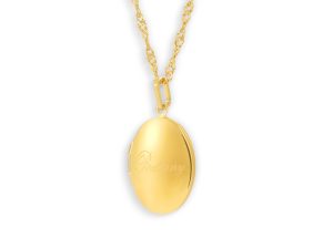 Custom/Personalized Locket Pendant Necklace